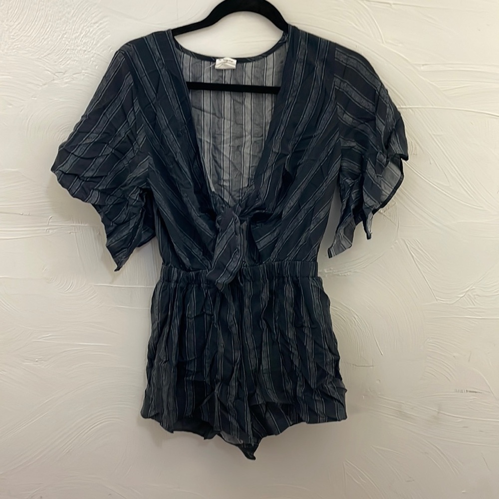 Be Together Romper with Front Bow